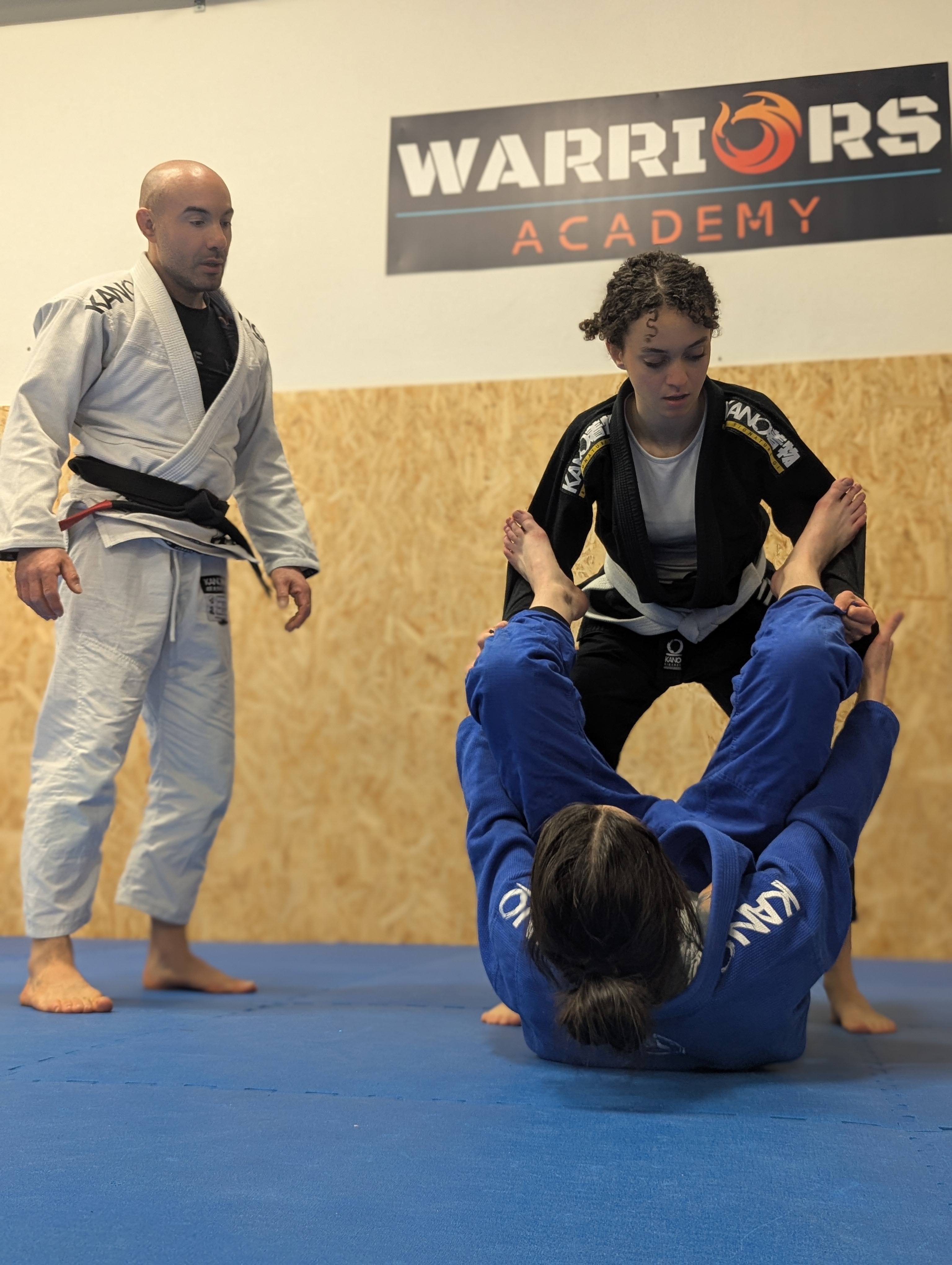Allenamento BJJ adulti alla Warriors Academy